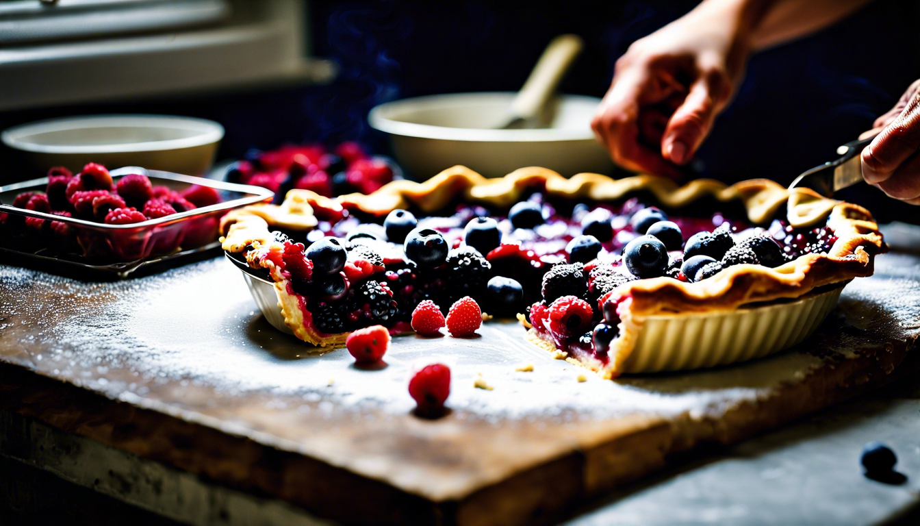 Шаги к идеальному домашнему пирогу с ягодами