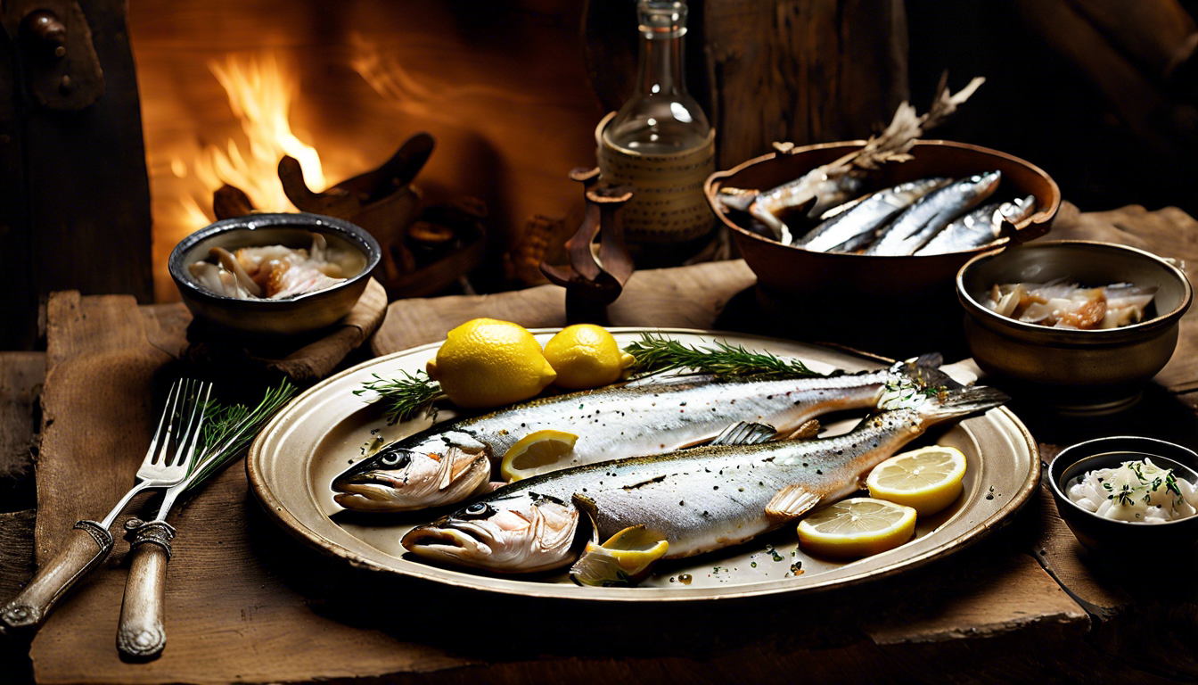 Традиции приготовления рыбных блюд: жареная форель и селедка под шубой