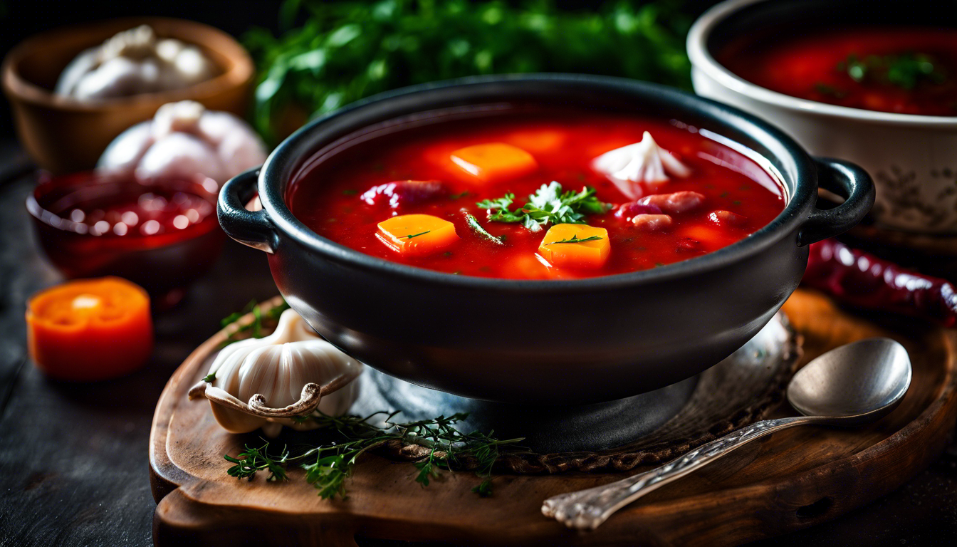 Традиционные супы разных народов мира: борщ, фасолевый и уха